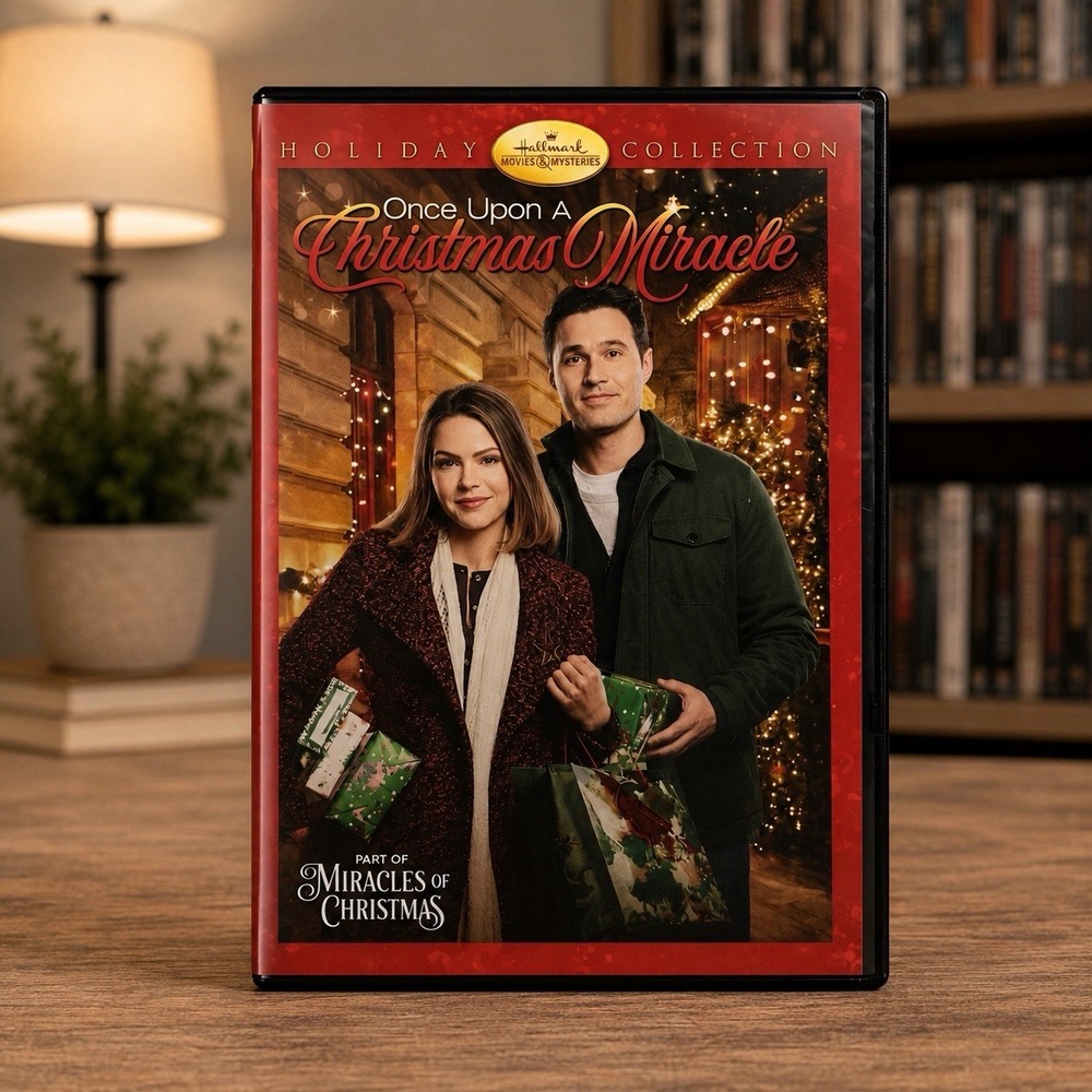 Once Upon A Christmas Miracle DVD New Factory Sealed Hallmark Christmas Movie - Picture 1 of 8